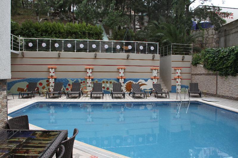 Saturn Hotel Kusadası Exteriör bild